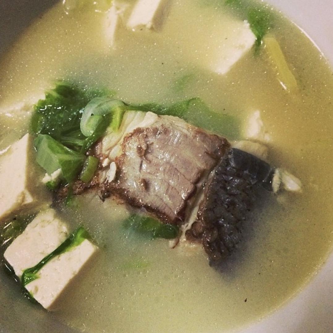 鲈鱼豆腐汤