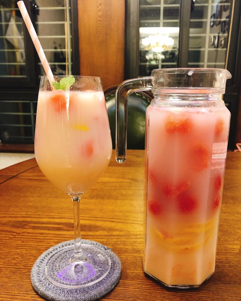 夏日饮品-柠檬西瓜多多