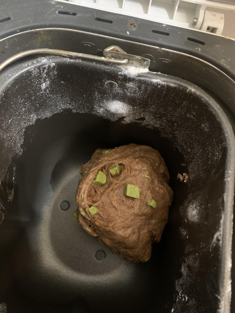 面包机做巧克力吐司