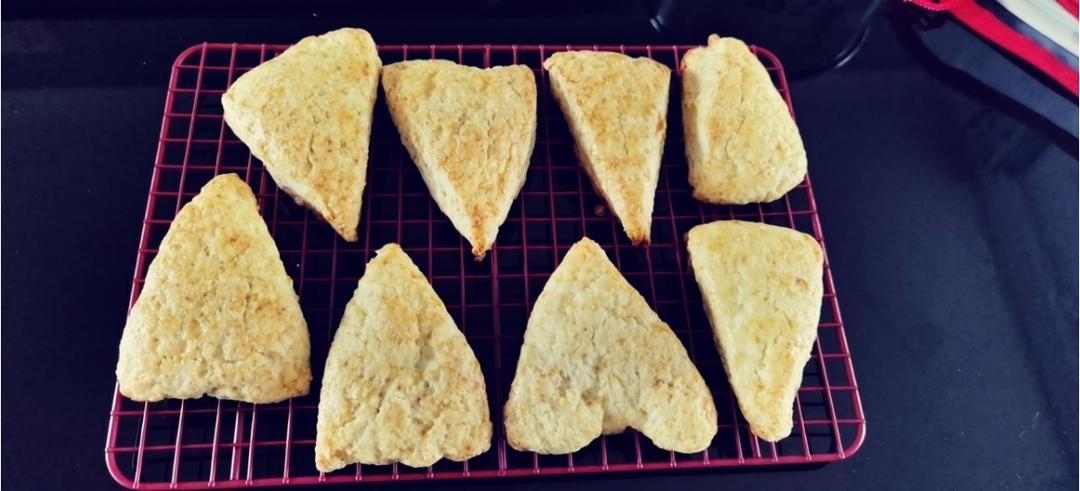 英式蔓越莓司康（淡奶油版本）