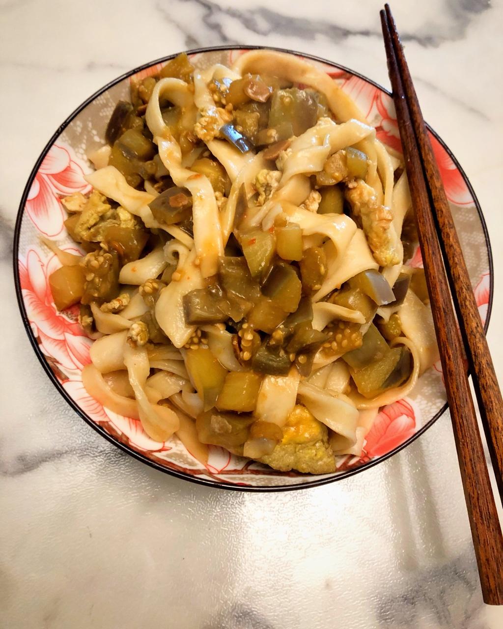 茄子面（坊间盛传的细毛版）