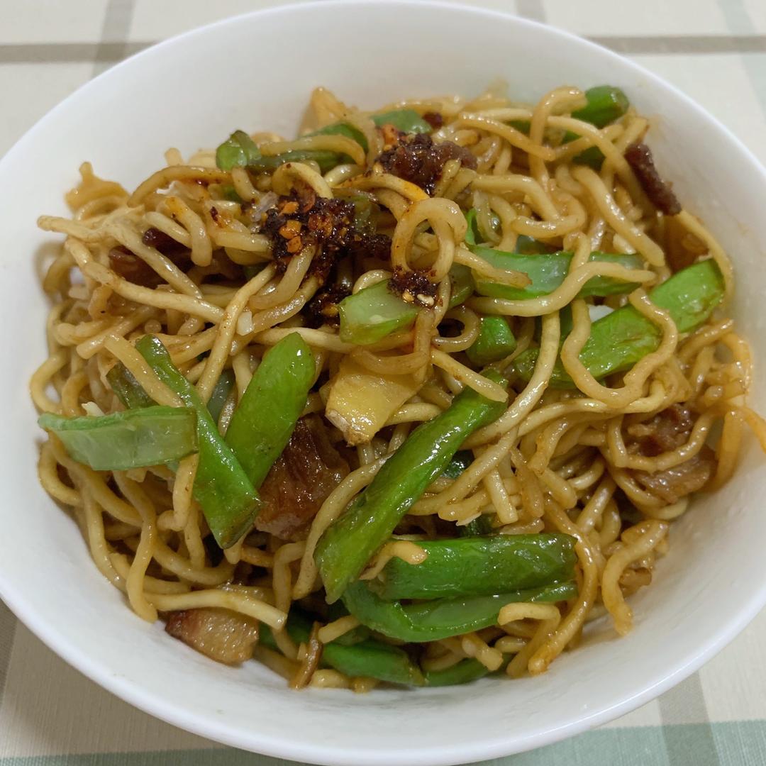 豆角焖面