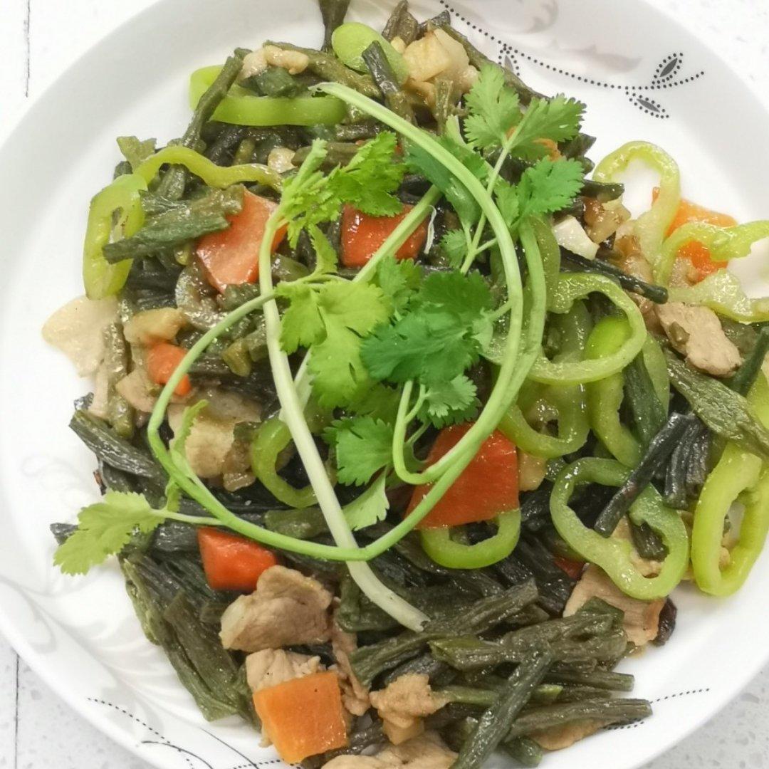 干豆角炒肉