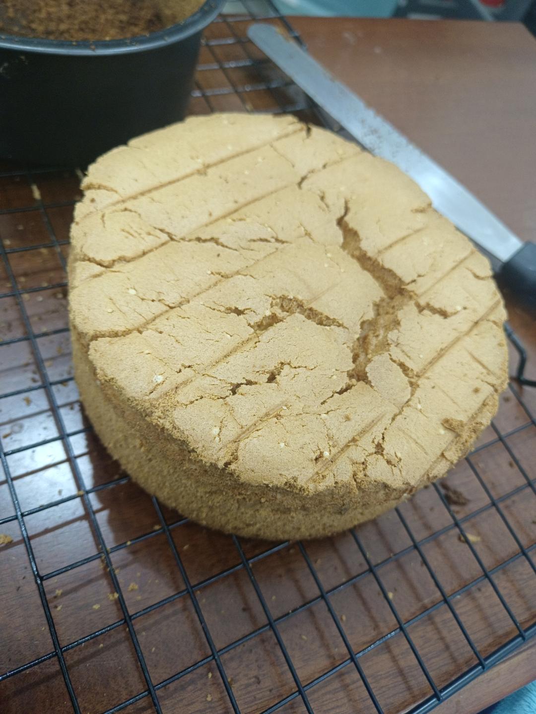 超柔软6寸戚风蛋糕(附8寸配方)零失败 超详细‼️含操作视频