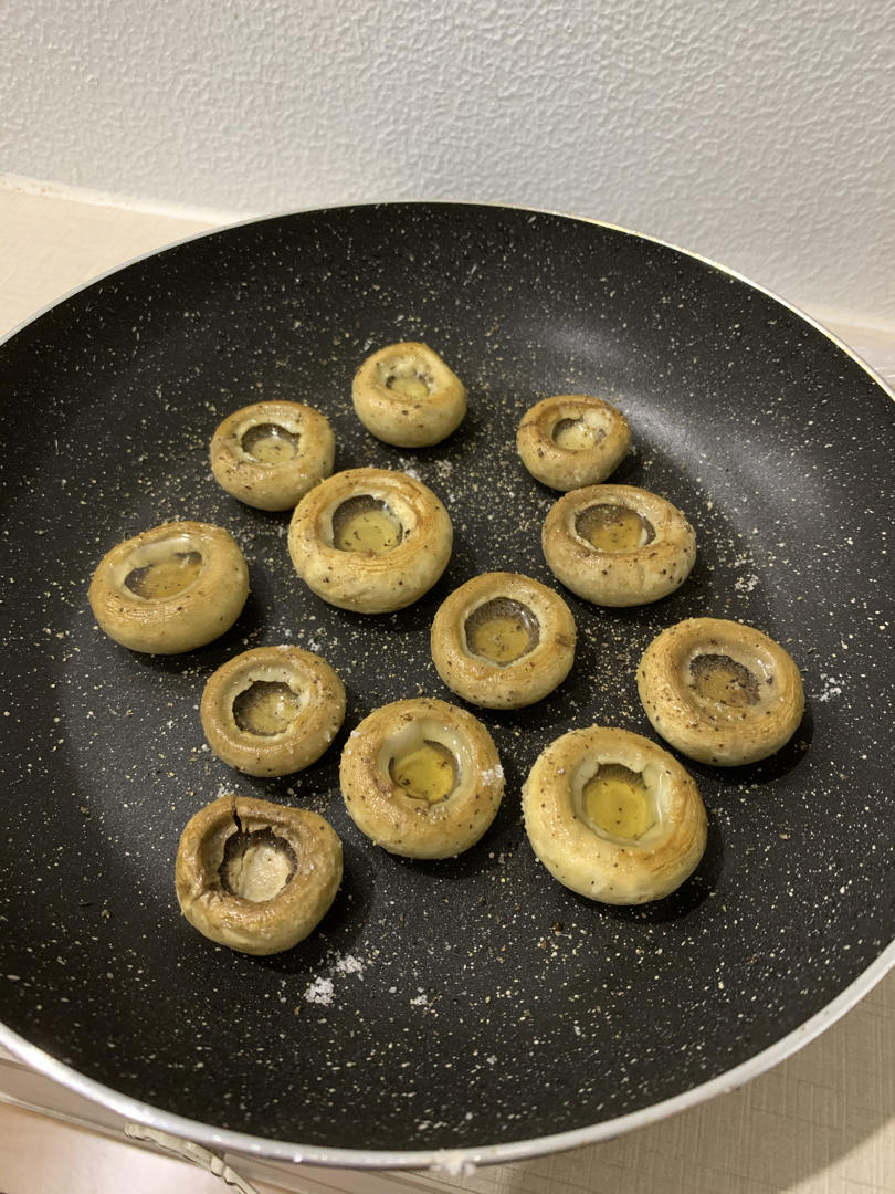 保留最原始鲜味儿的煎口蘑