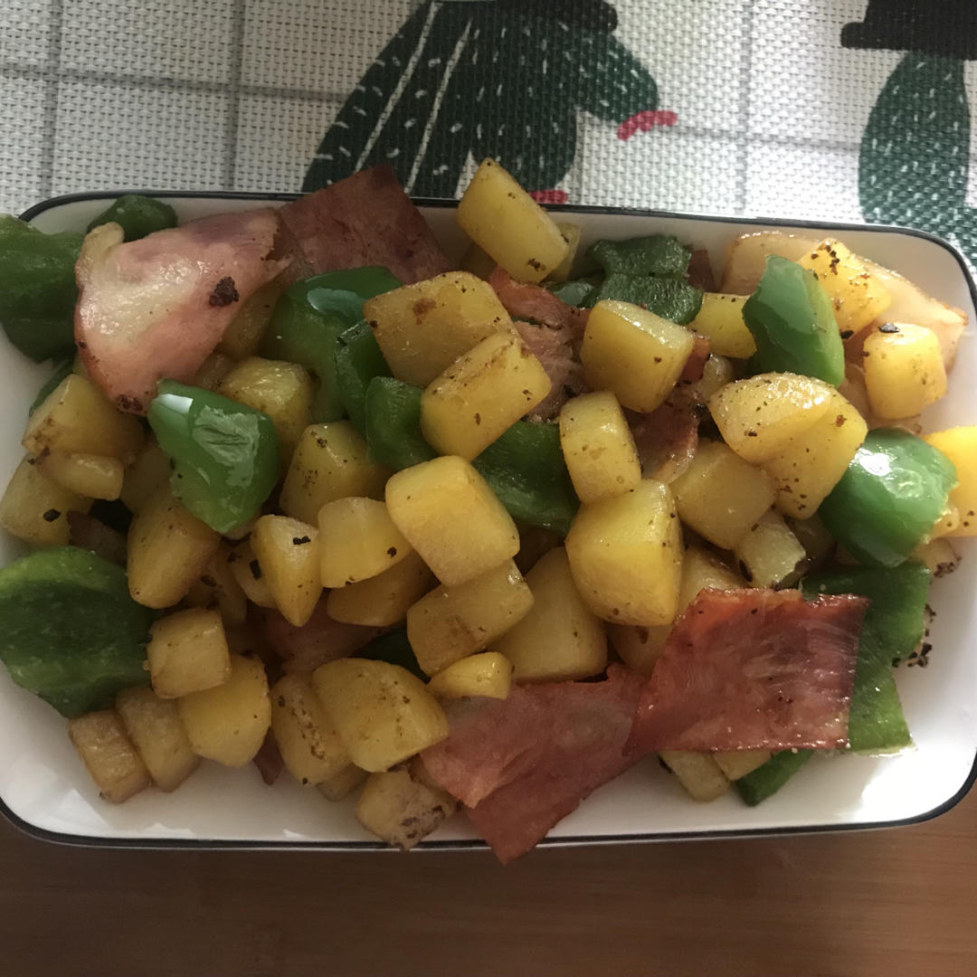 香煎培根土豆