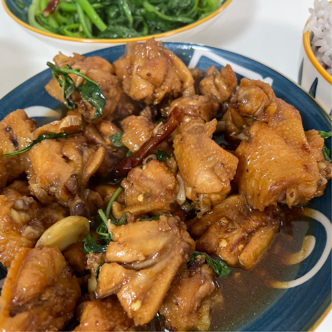 好吃易上手的三杯鸡翅