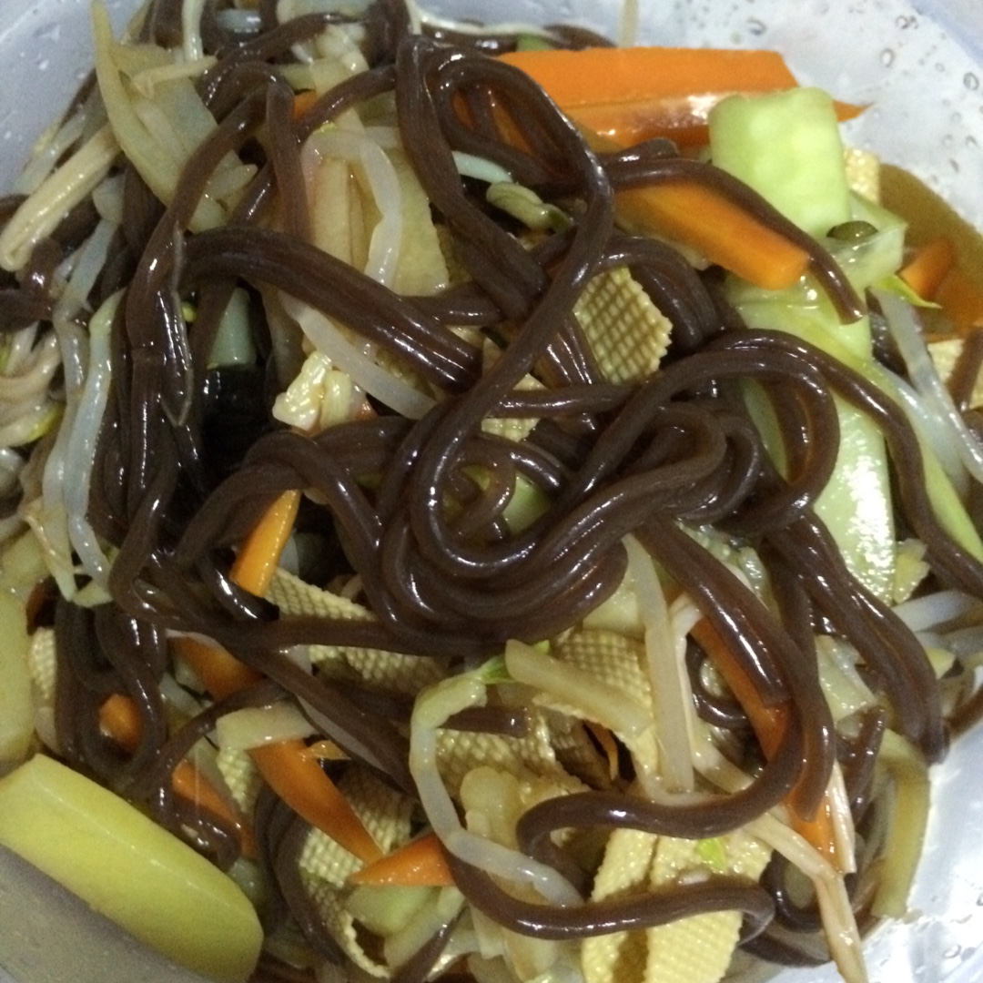 凉拌厥根粉丝