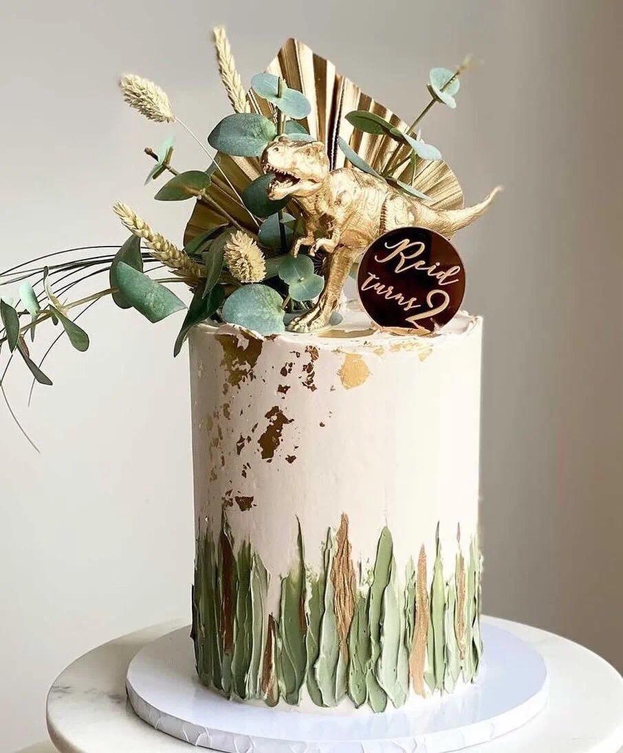 具有艺术美的蛋糕装饰