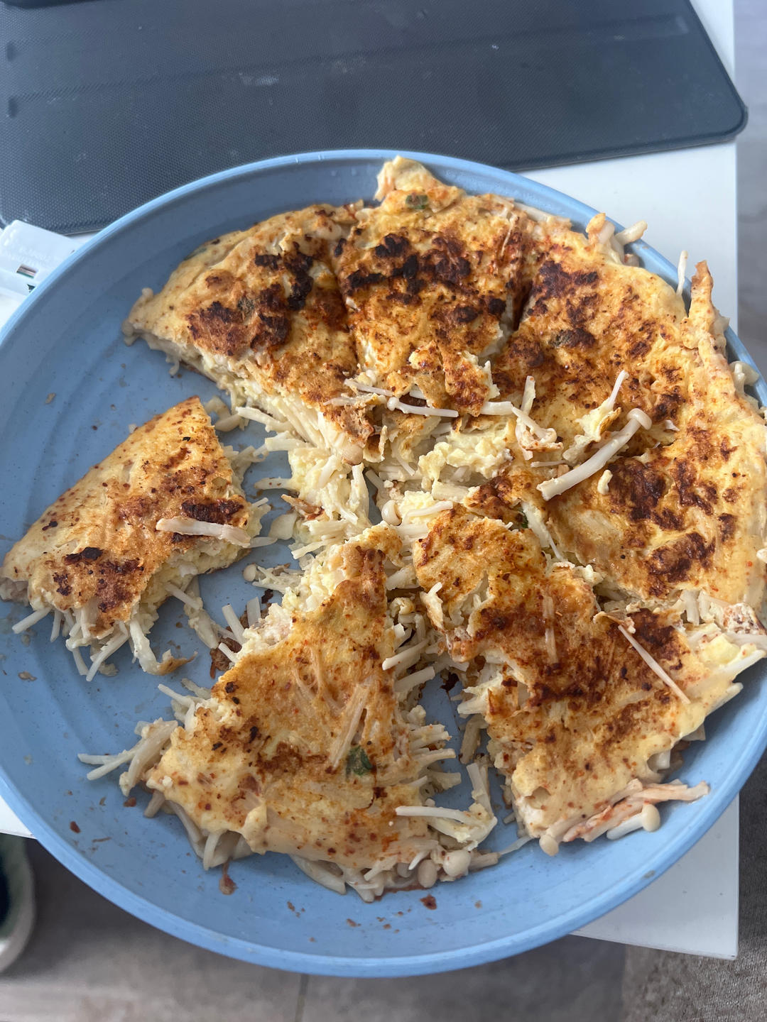 金针菇煎蛋，不一样的鲜