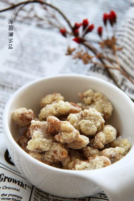 蛋酥核桃仁的做法