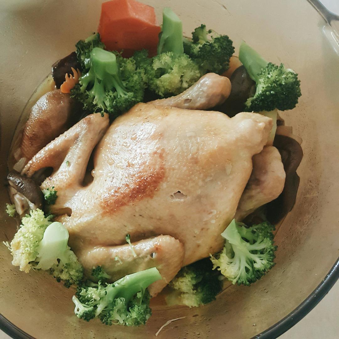 耗油蜂蜜烧春鸡的做法