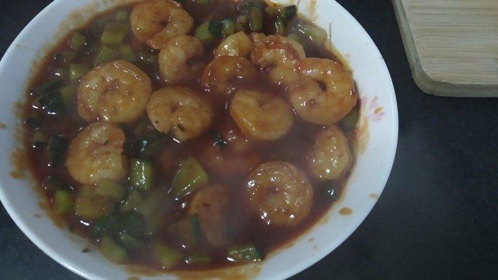 茄汁大虾仁🍤