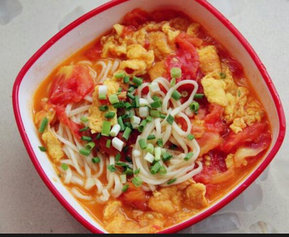 超好吃的番茄鸡蛋面的做法