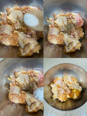 脆皮香酥炸鸡腿的做法 步骤4