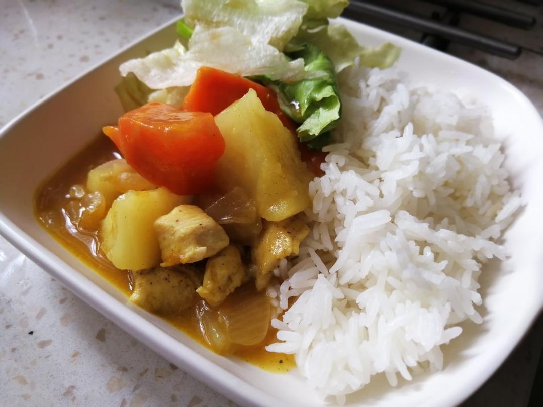 咖喱土豆饭