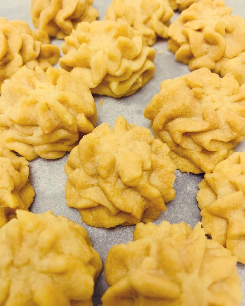 酥到掉渣的网红曲奇 牛油小花 媲美珍妮曲奇