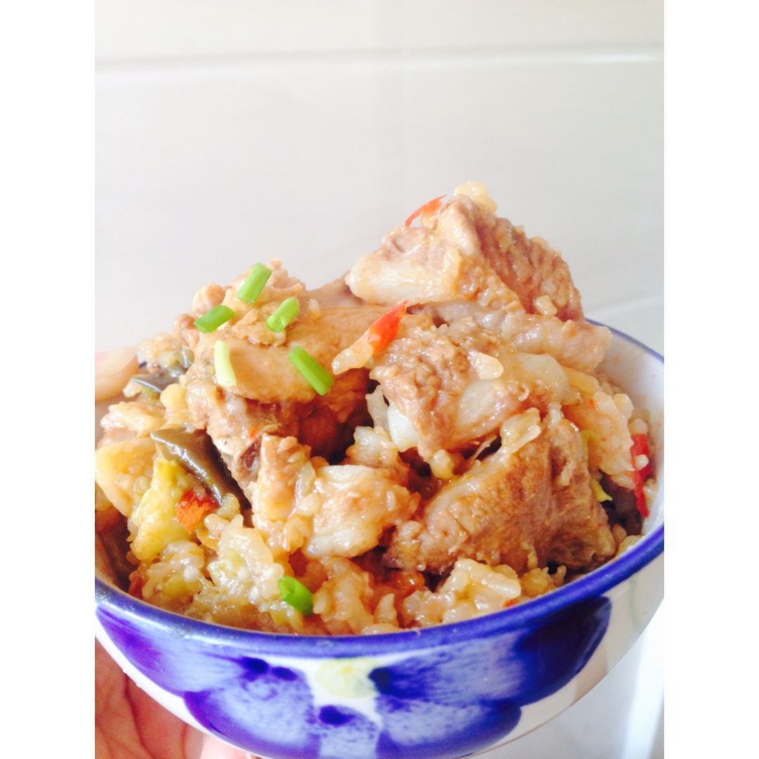 【电饭煲豉汁排骨饭】