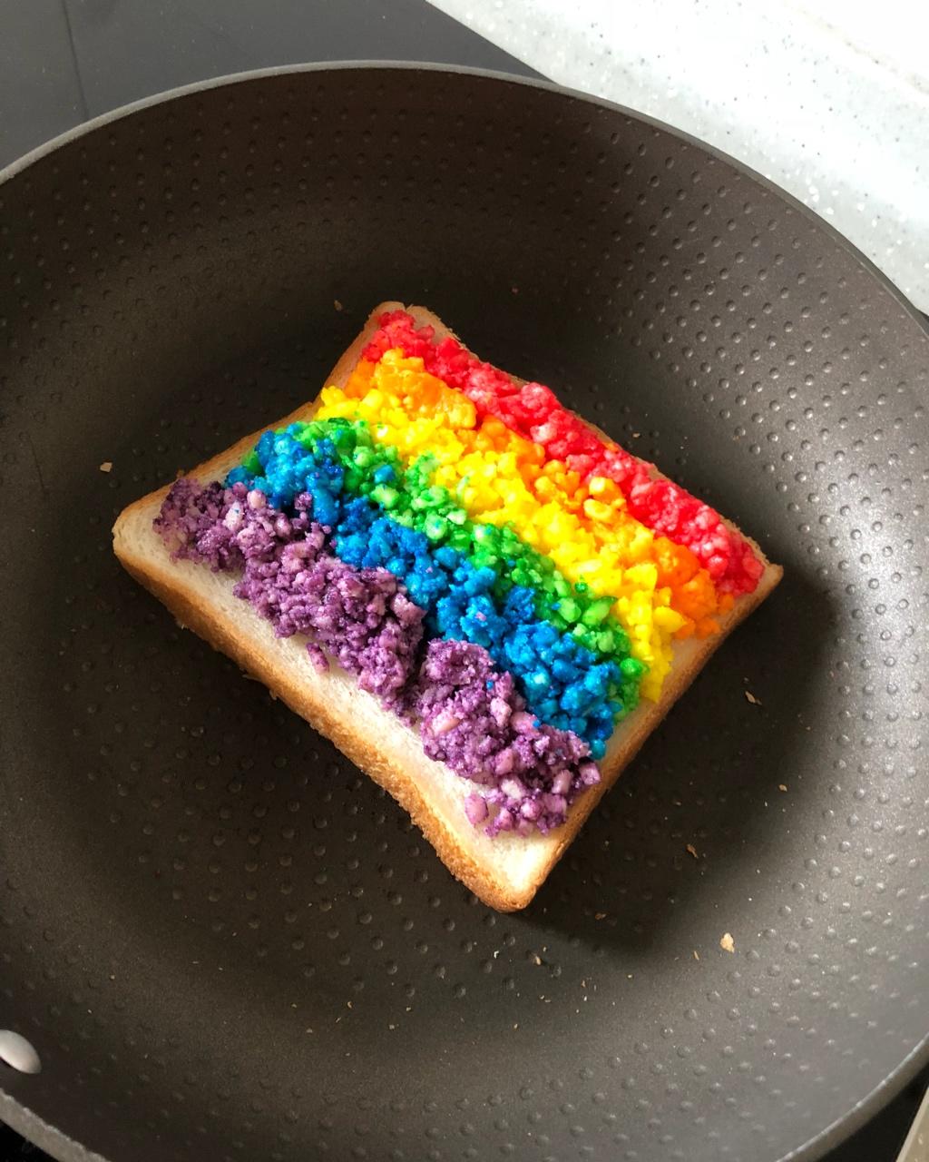 孟孟孟孟孟孟孟做的超惊艳～彩虹芝士面包