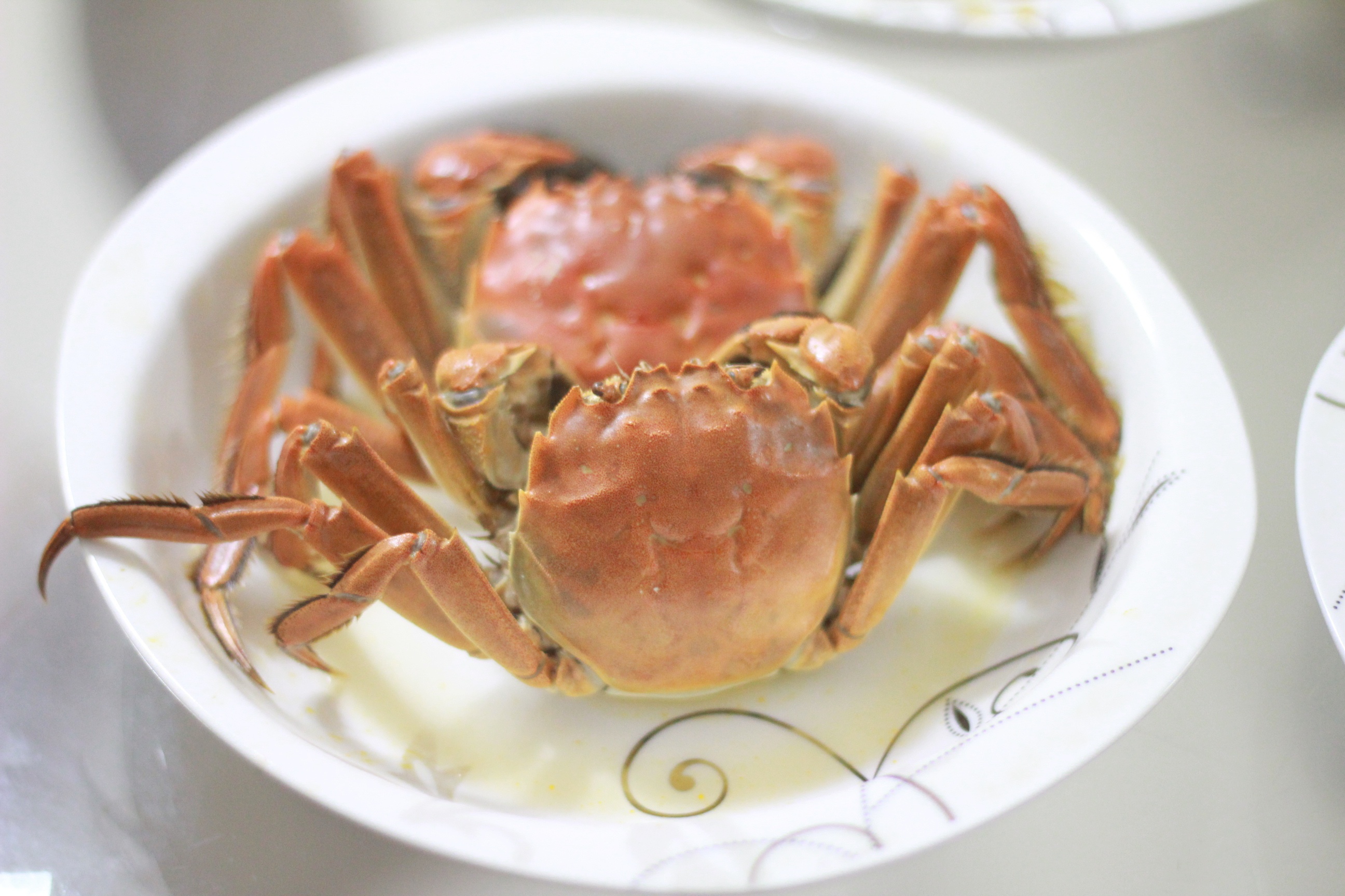 清蒸河蟹