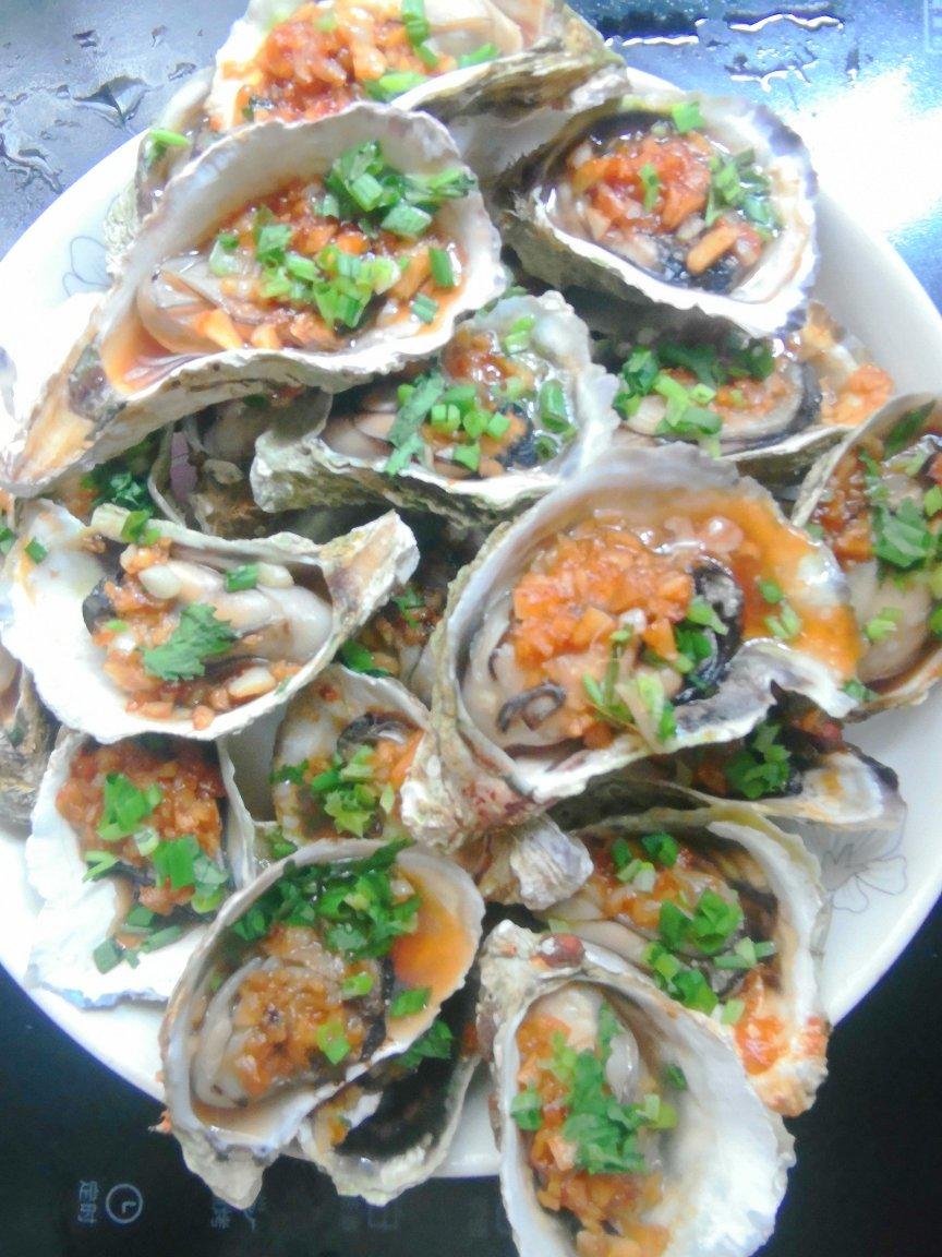 蒜蓉烤生蚝（烤箱版）