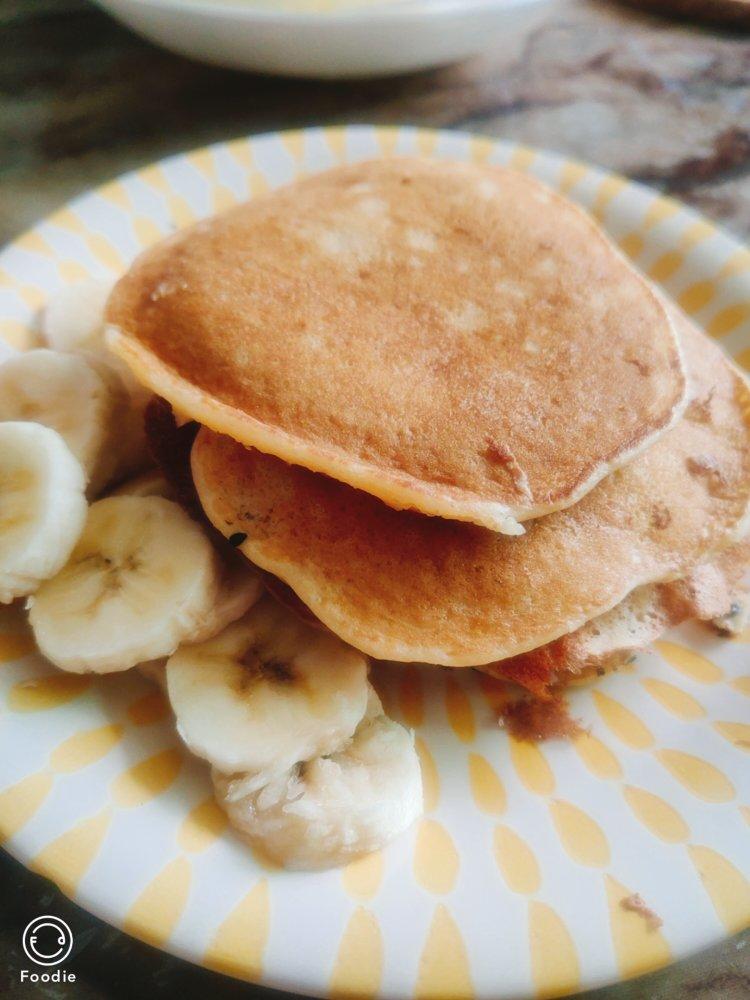 香蕉牛奶早餐饼