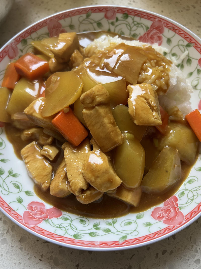 咖喱鸡肉饭