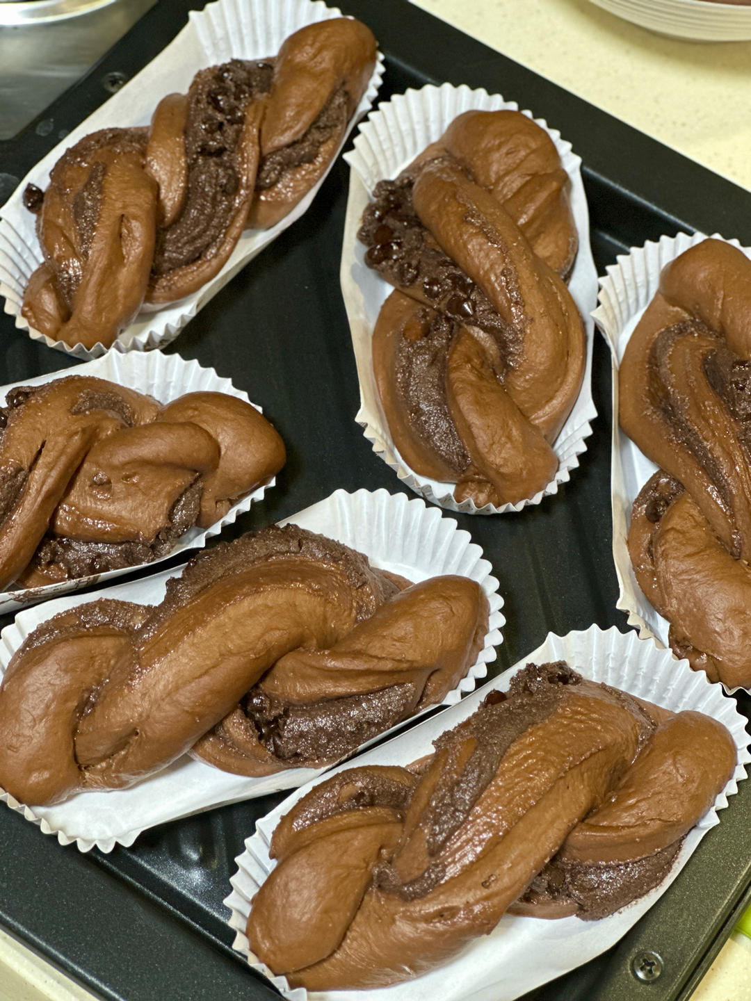 巧克力奶酥面包