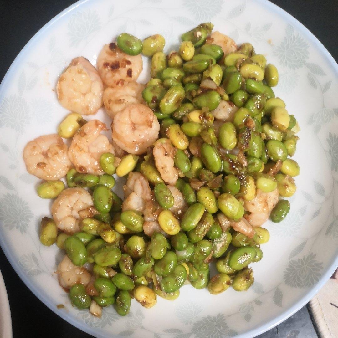 毛豆虾仁