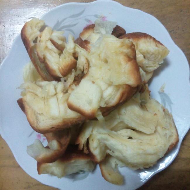 手撕金砖吐司（面包机版）