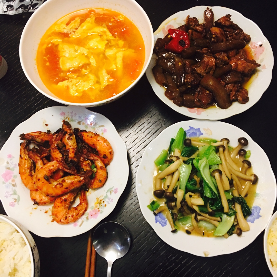 干烧大对虾