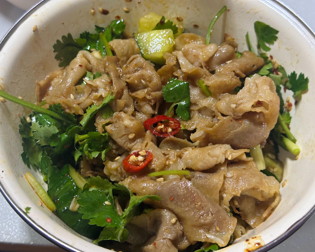低脂凉拌肥牛