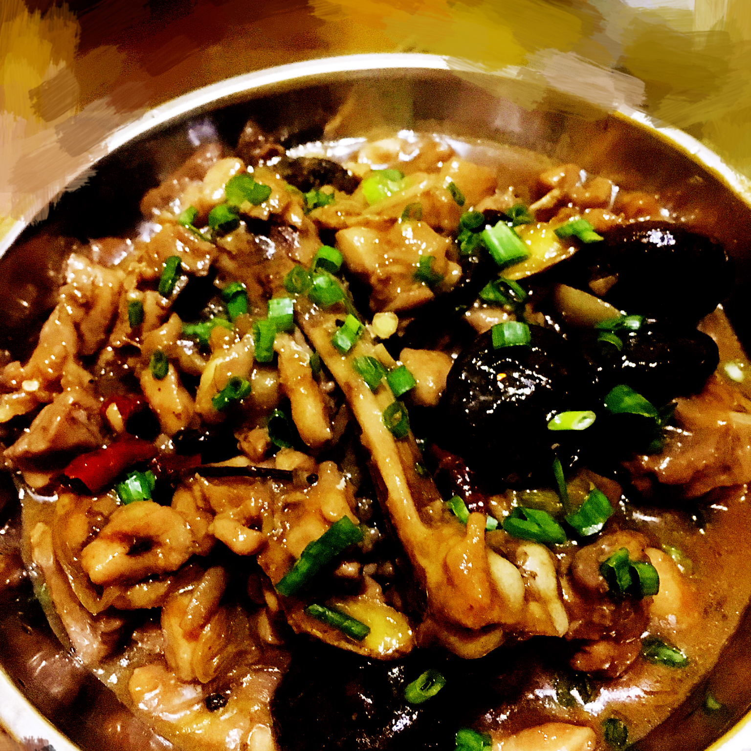 香菇烧鸡