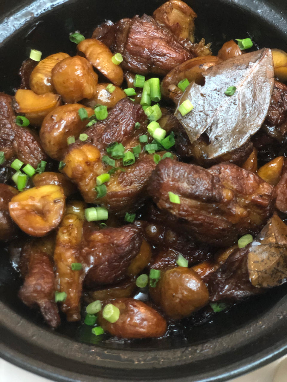 板栗烧排骨
