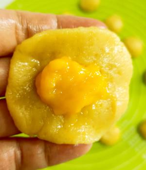 芒果软曲奇饼（素颜版）的做法 步骤6