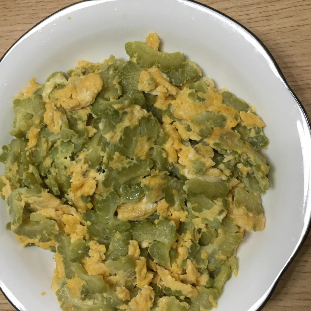 苦瓜炒蛋（清火菜）