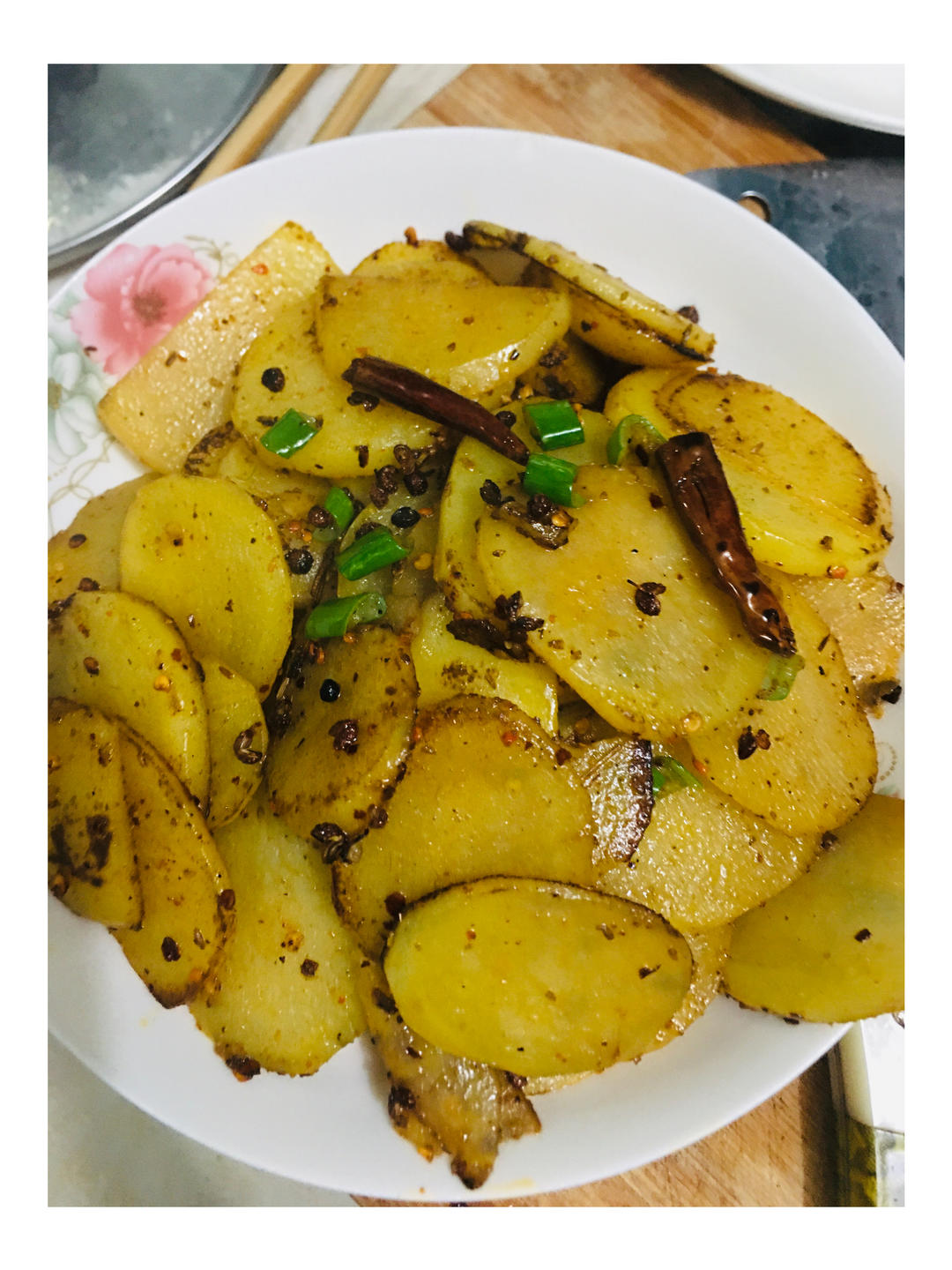 干锅土豆片
