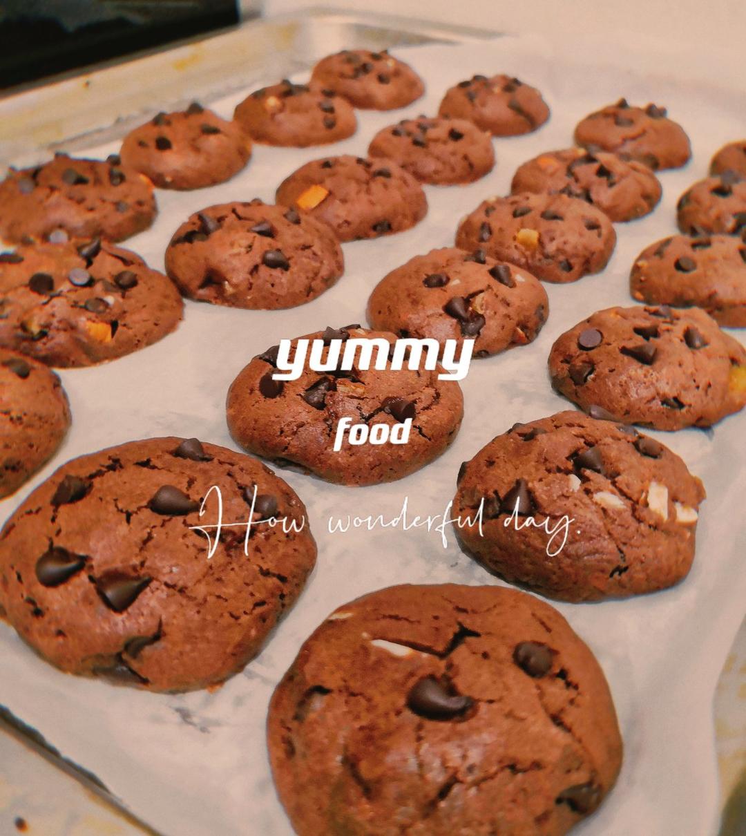 超过瘾的巧克力软曲奇