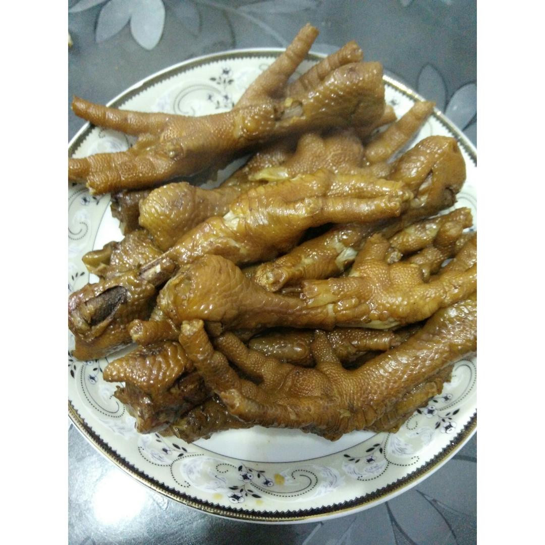 秘制红烧鸡爪