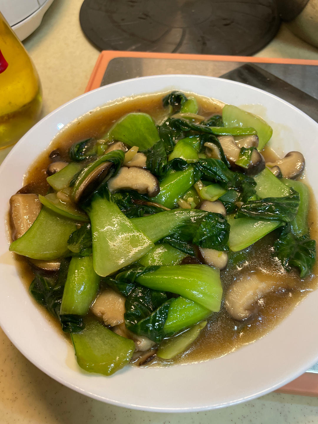 香菇油菜（简单快手）