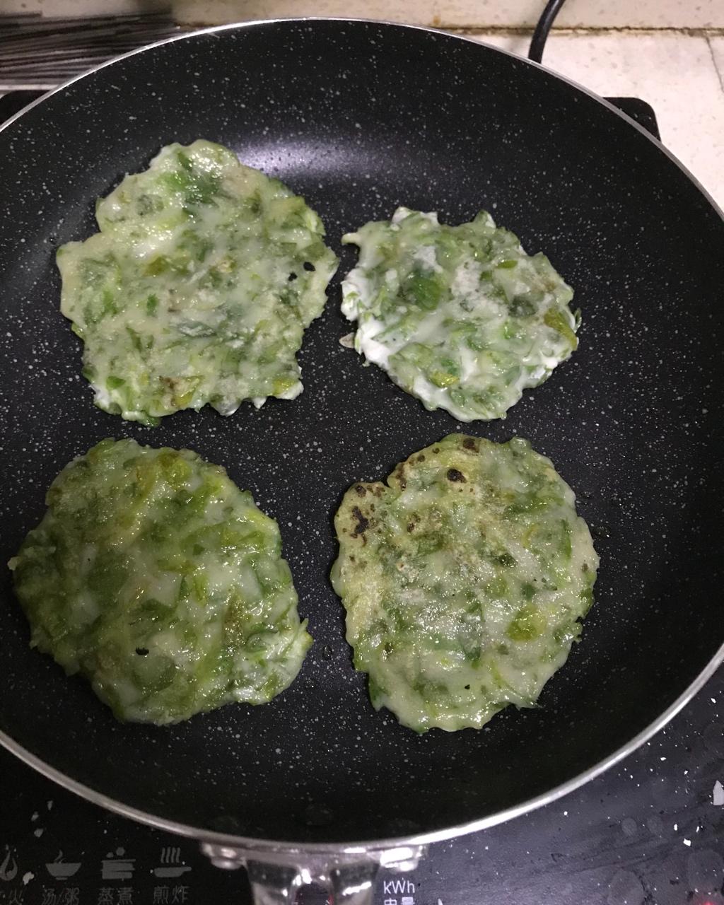 豌豆苗糯米饼