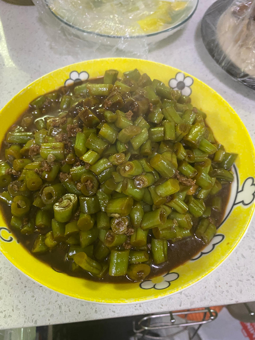 香辣过瘾，超级无敌下饭神器～豆角炒肉沫