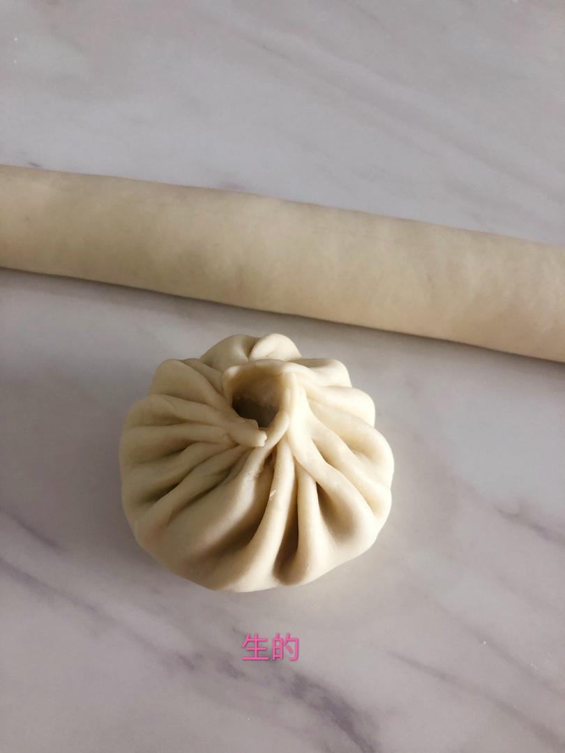 手工包子（肚脐包）