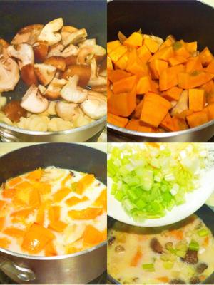 Pumpkin Soup         南瓜浓汤的做法 步骤3