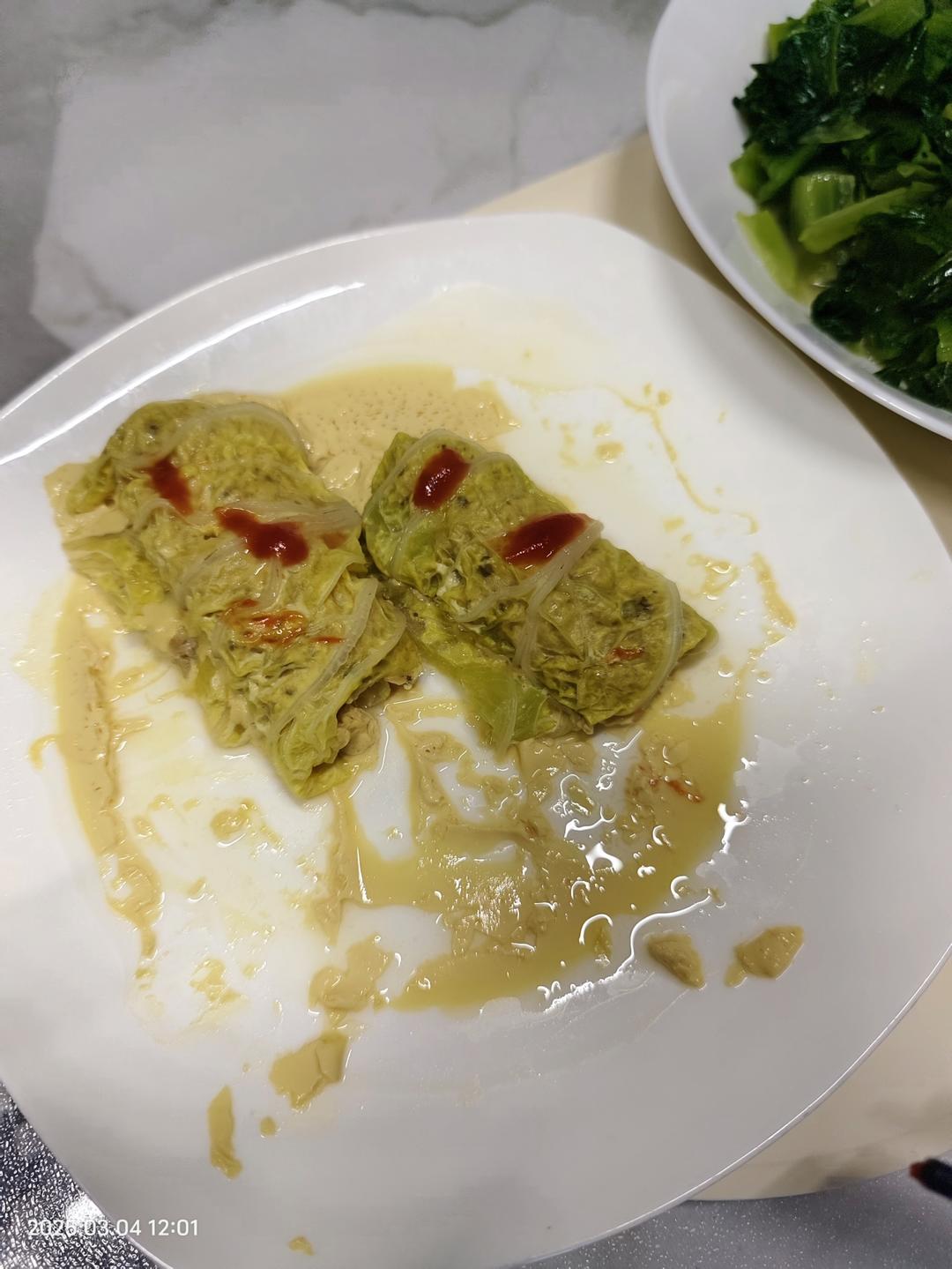 白菜鲜虾卷 宝宝辅食食谱
