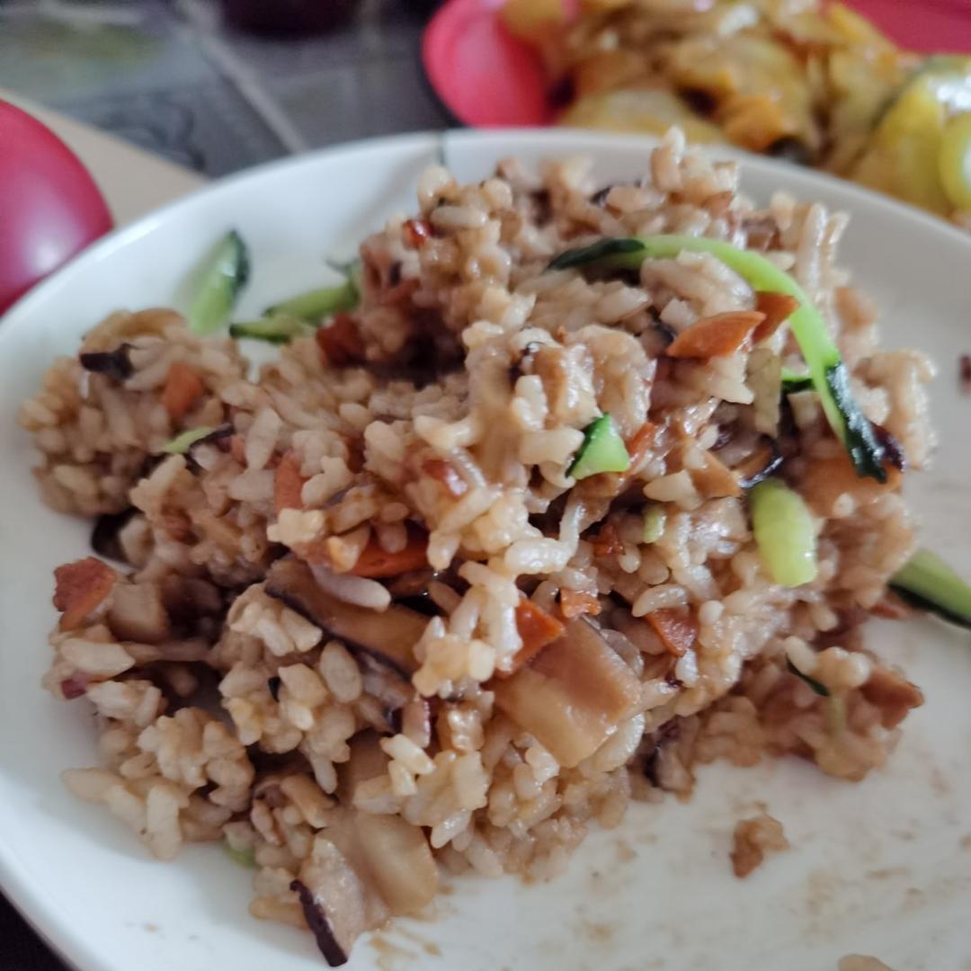 香菇油饭