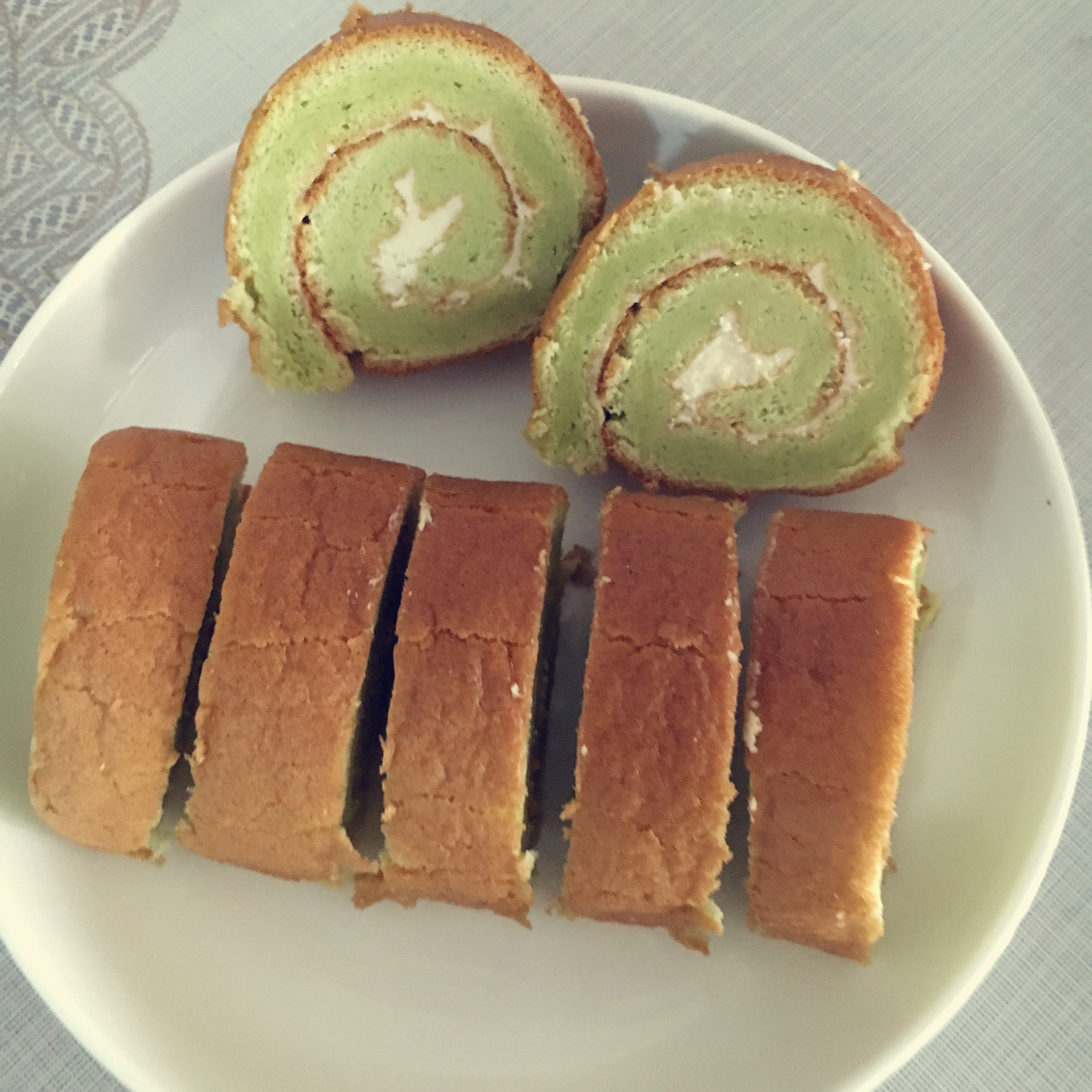 原味蛋糕卷