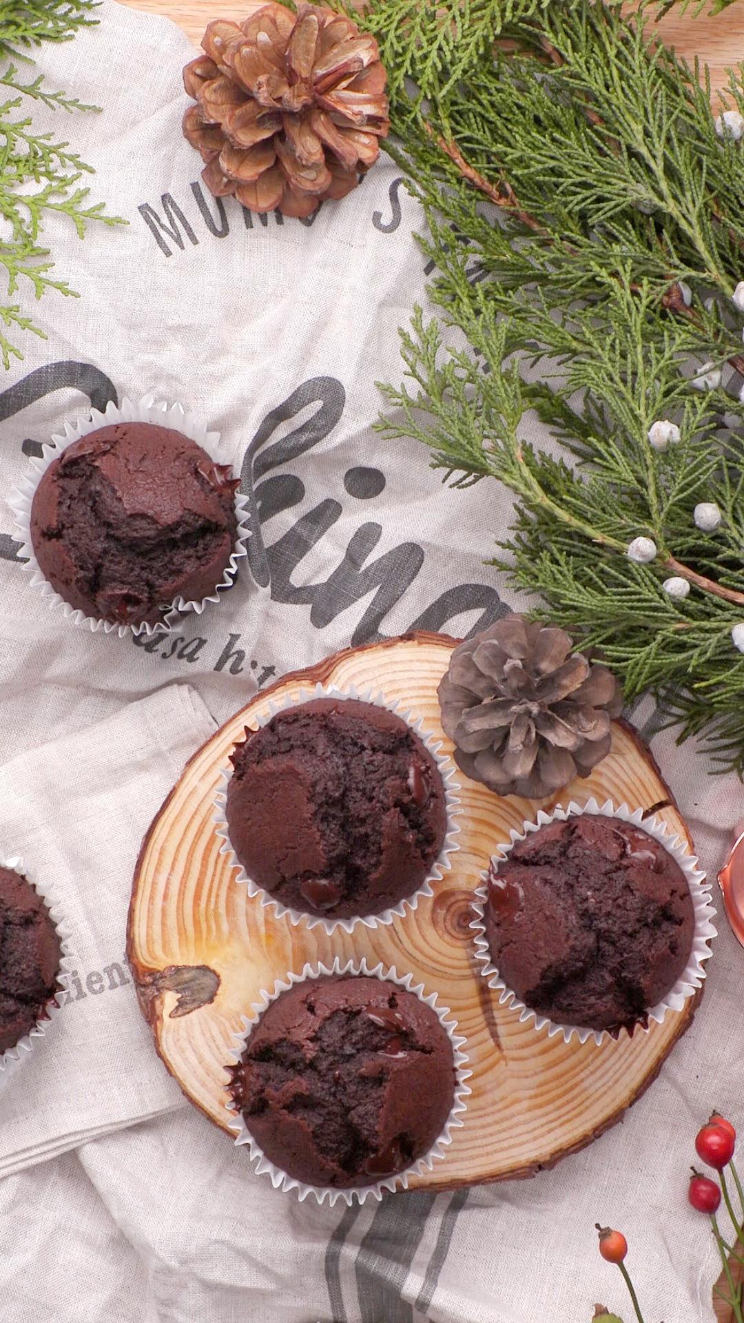 浓情巧克力马芬的做法