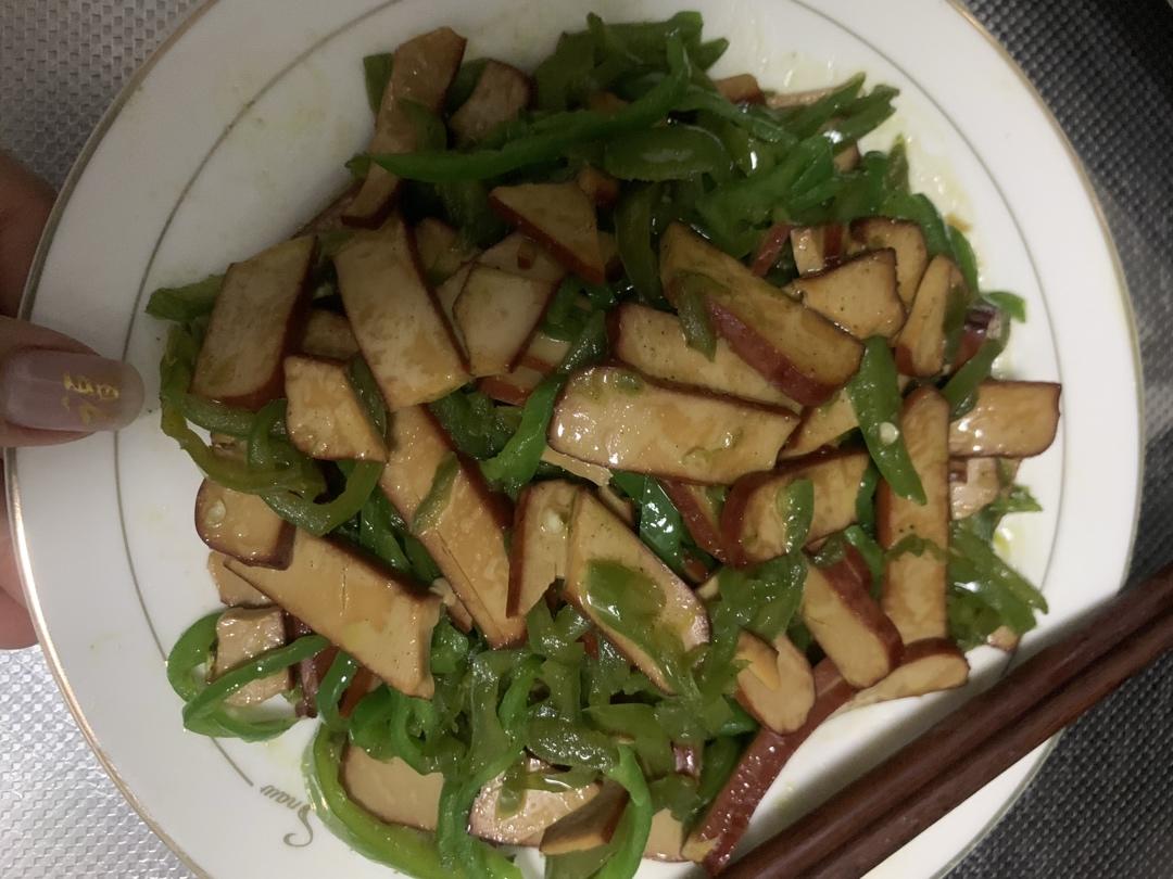香干炒青椒