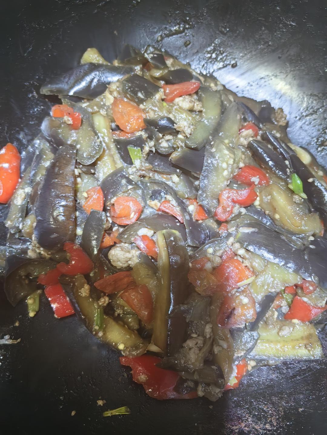 咸鱼茄子煲(广东味道)